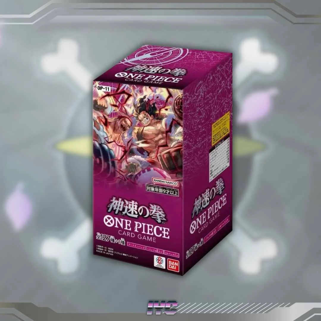 Sealed, A Fist of Divine Speed - OP11 - Booster Box - Japanese One